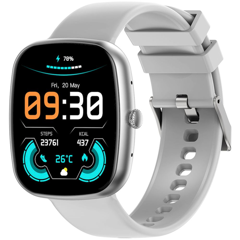 Aukey SW-2S Smartwatch Super AI 1.83" TFT Silver