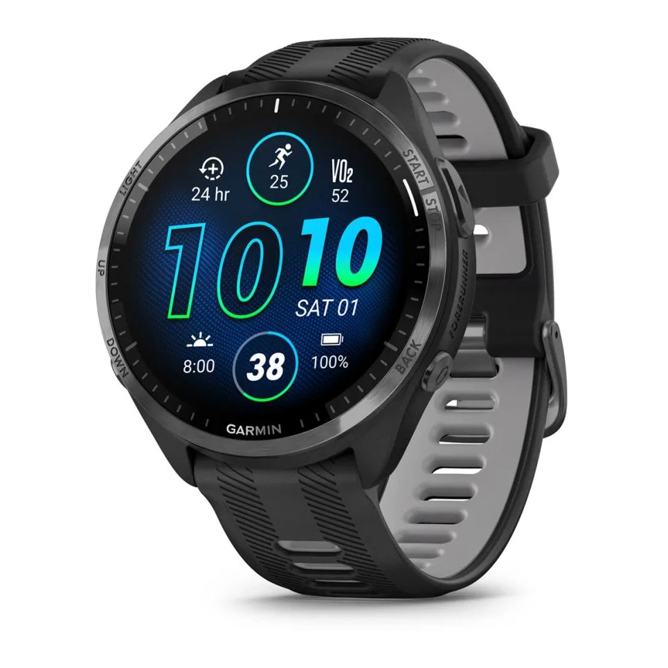 Garmin Forerunner 965 Smartwatch with Titanium Bezel