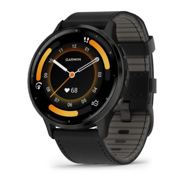 Garmin Venu 3 Fitness Smartwatch Slate Stainless Steel Bezel