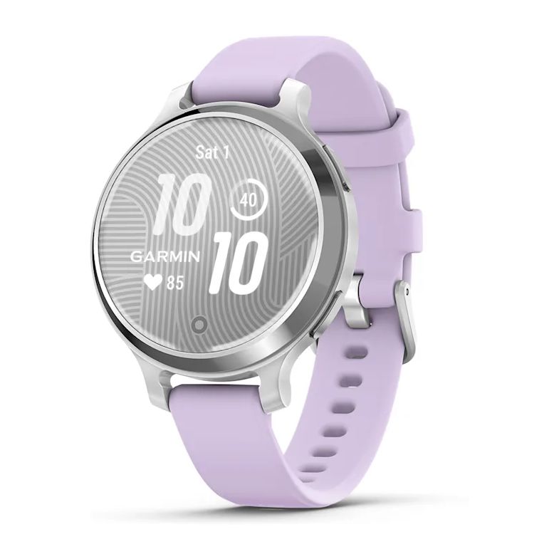 Garmin Lily 2 Active Stylish Fitness Smartwatch Silver Purple