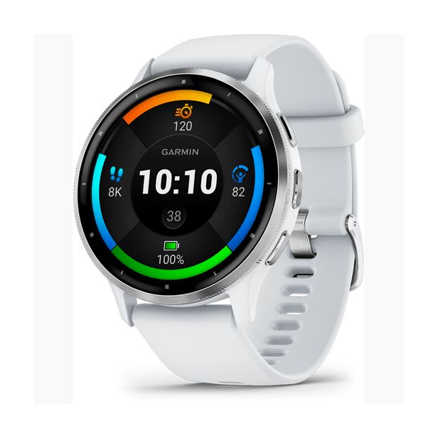 Garmin Venu 3 Fitness Smartwatch Silver Stainless Steel