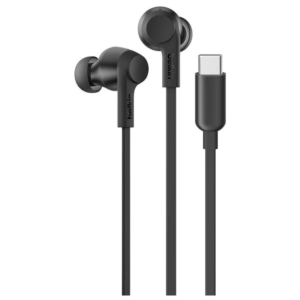 Belkin USB-C Wired Earbuds with Active Noise Cancellation