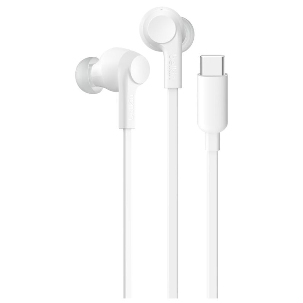 Belkin USB-C Wired Earbuds with Active Noise Cancellation