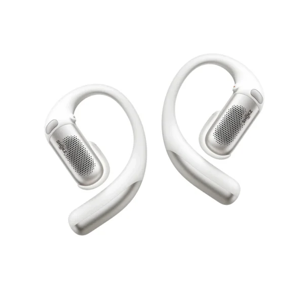 Shokz OpenFit Pro White Open-Ear Noise Reduction Headphones