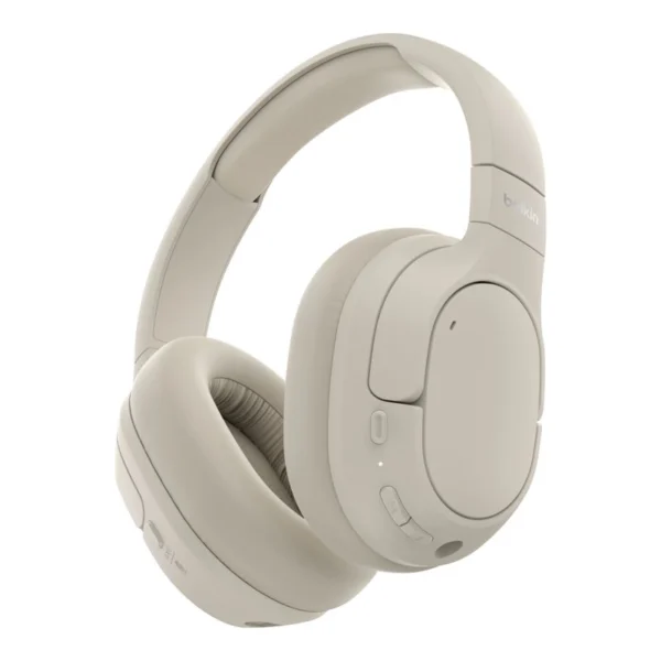 Belkin Soundform Isolate ANC Wireless Over-Ear Headphones Sand