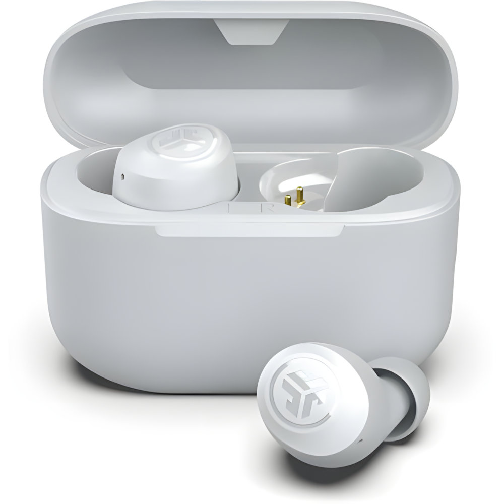 Jlab Go Pop+ True Wireless Earbuds in Cloud White