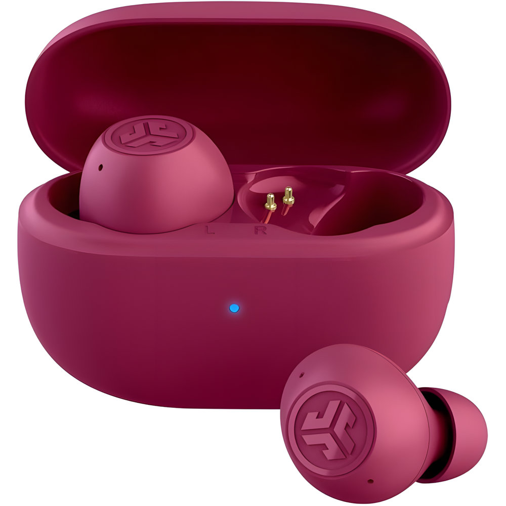 JLab Go Pop ANC True Wireless Earbuds Fuschia