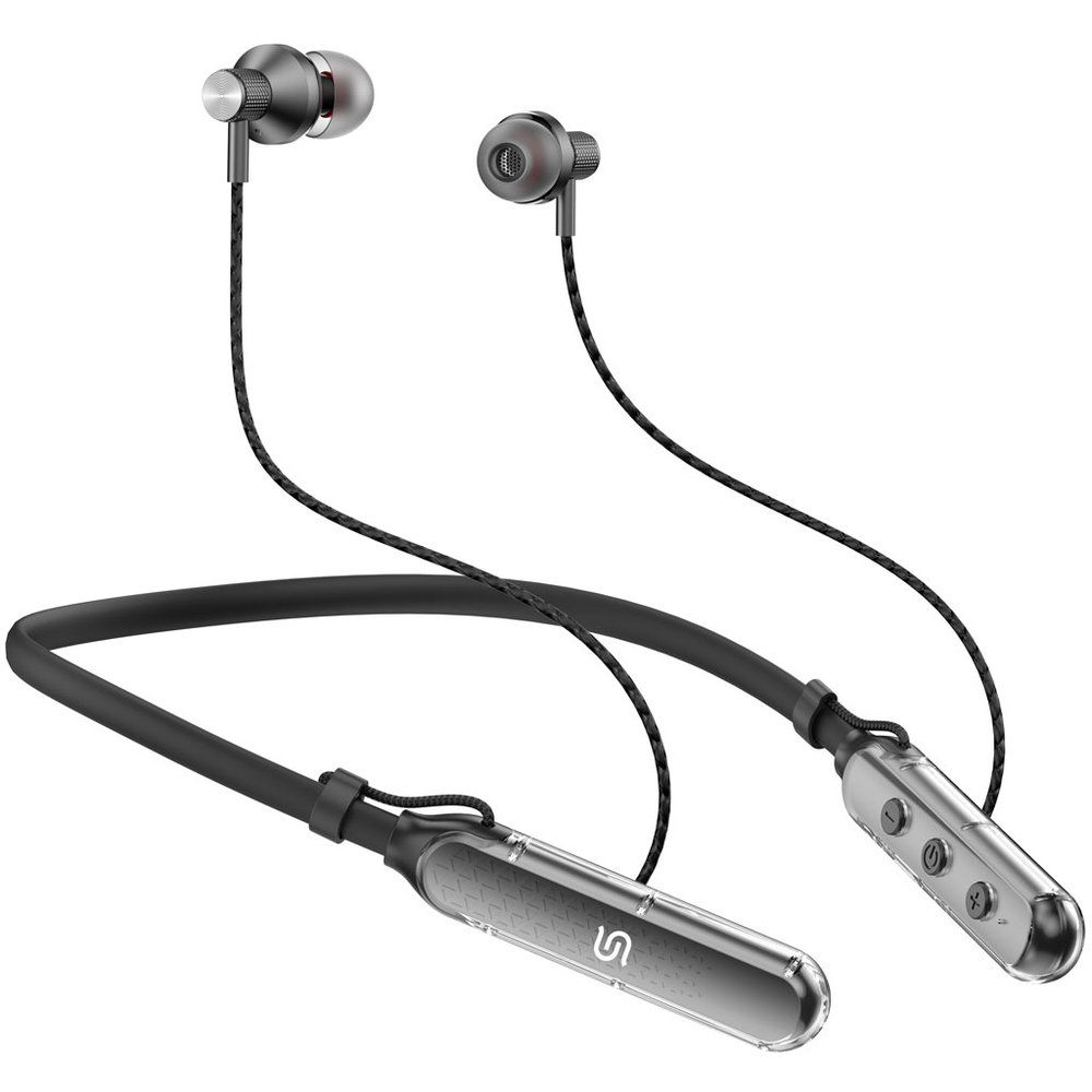 Porodo Soundtec SV Pro ENC Neckband Earphones Black