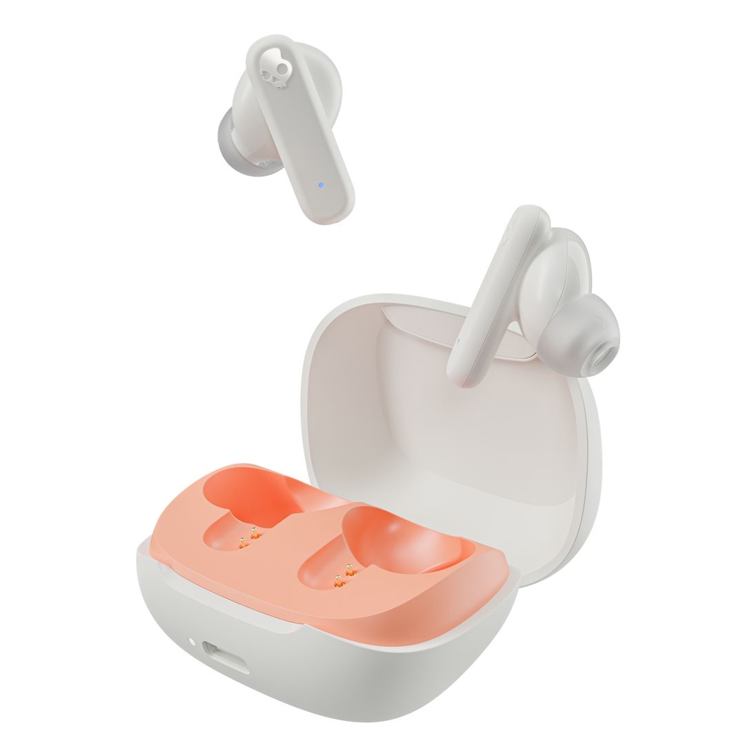 Skullcandy Smokin Buds True Wireless Earbuds Bone Orange