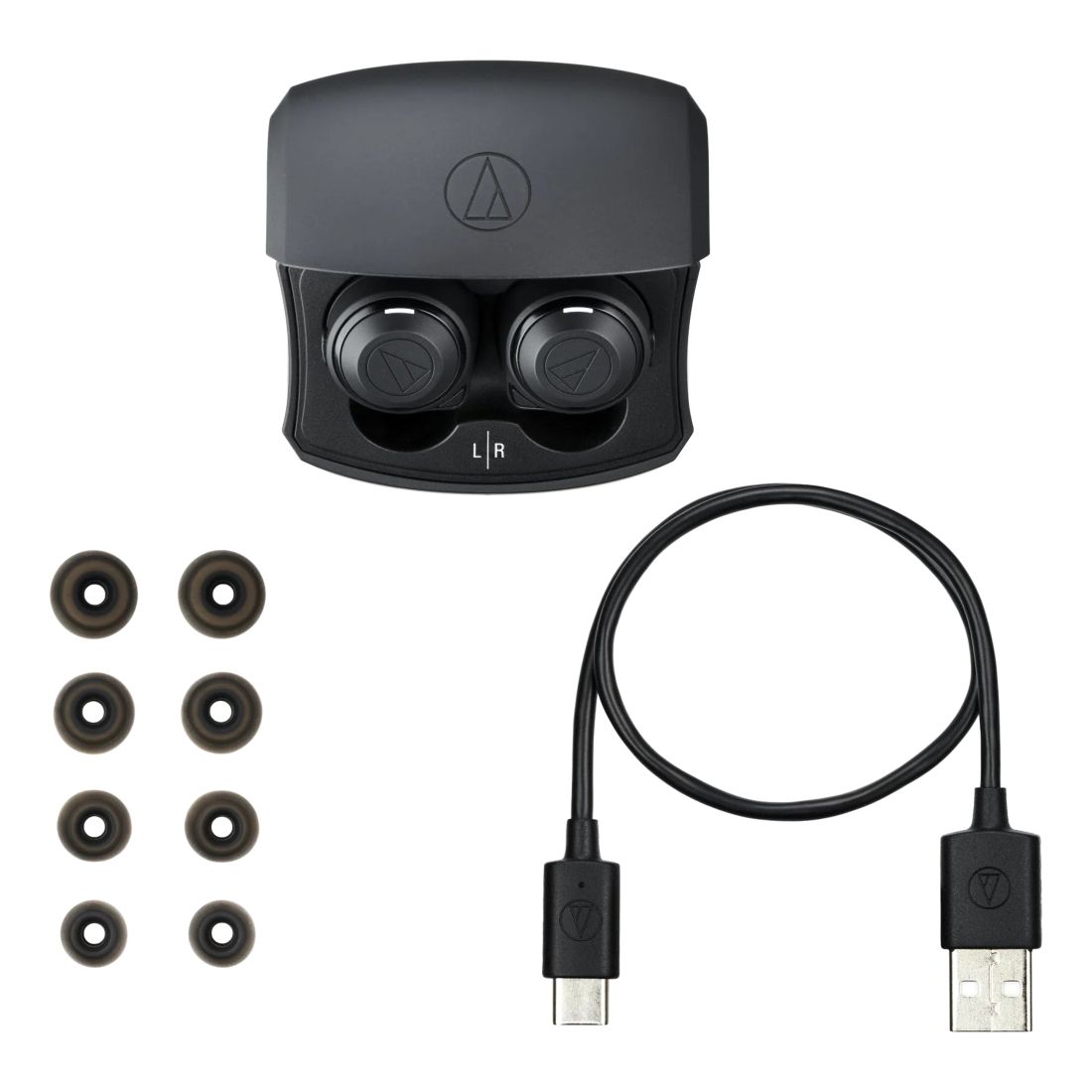 Audio-Technica ATH-CKS50TW Wireless Black Earphones