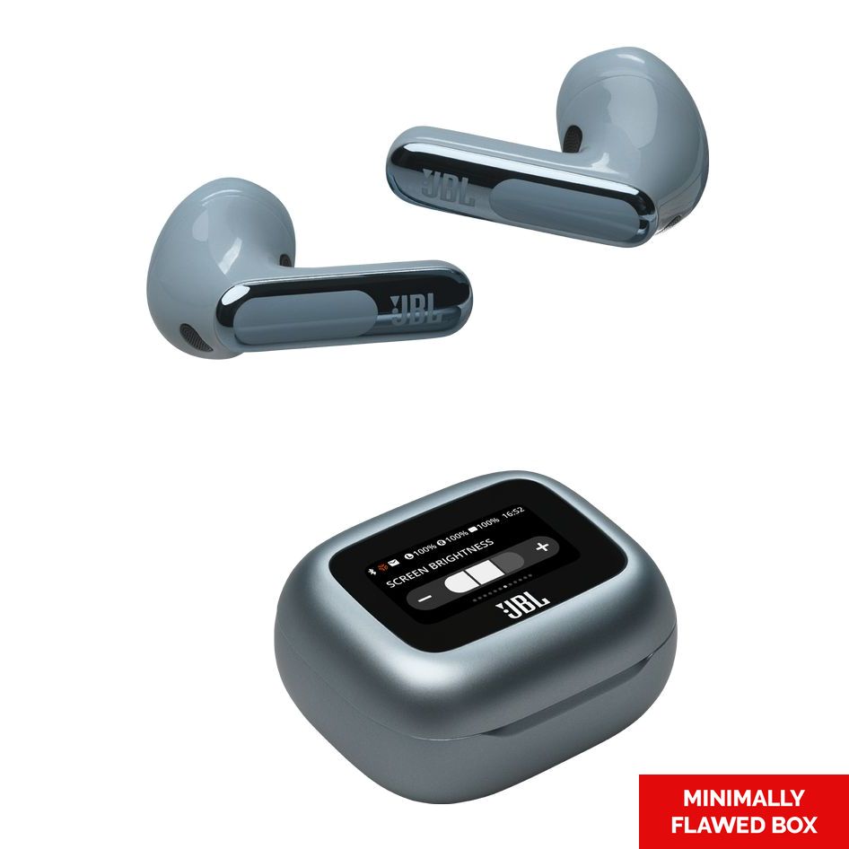 JBL Live Flex 3 True Wireless Noise Cancelling Earbuds Blue