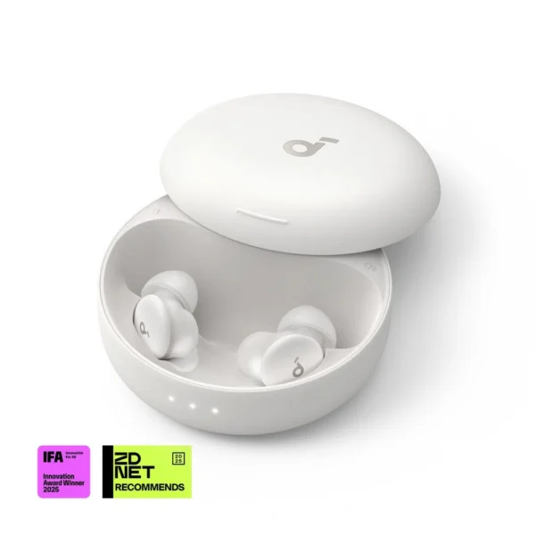 Soundcore Sleep A30 White Active Noise Cancelling Earbuds