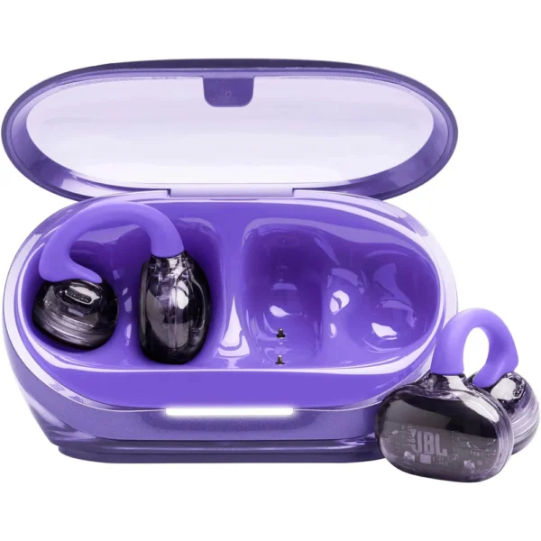 JBL Soundgear Clips Wireless Open-Ear Headphones Purple