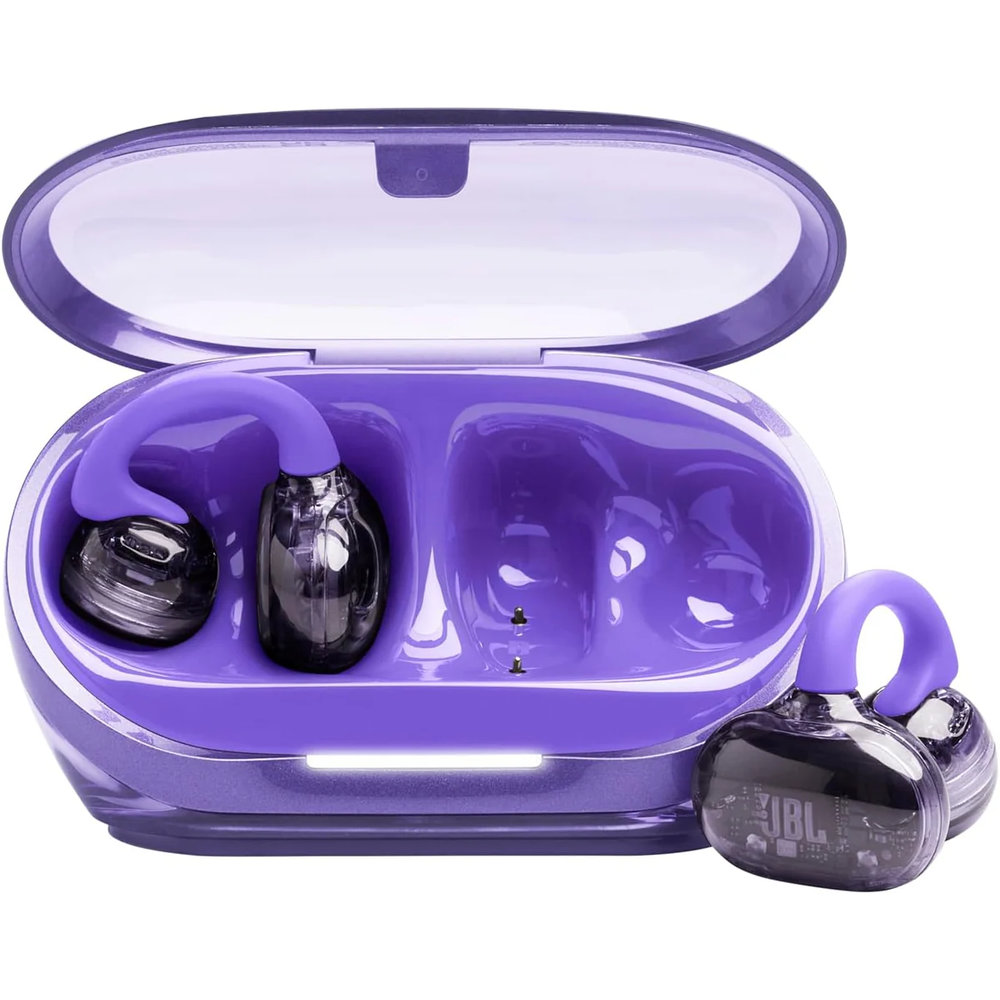 JBL Soundgear Clips Wireless Open-Ear Headphones Purple