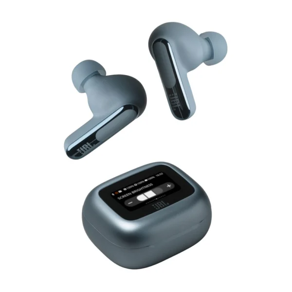 JBL Live Beam 3 True Wireless Noise Cancelling Earbuds Blue