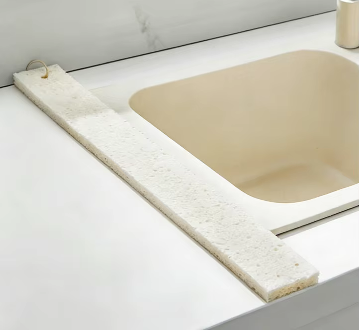 Adjustable Kitchen Sink Splash Guard & Absorbent Drying Mat product image