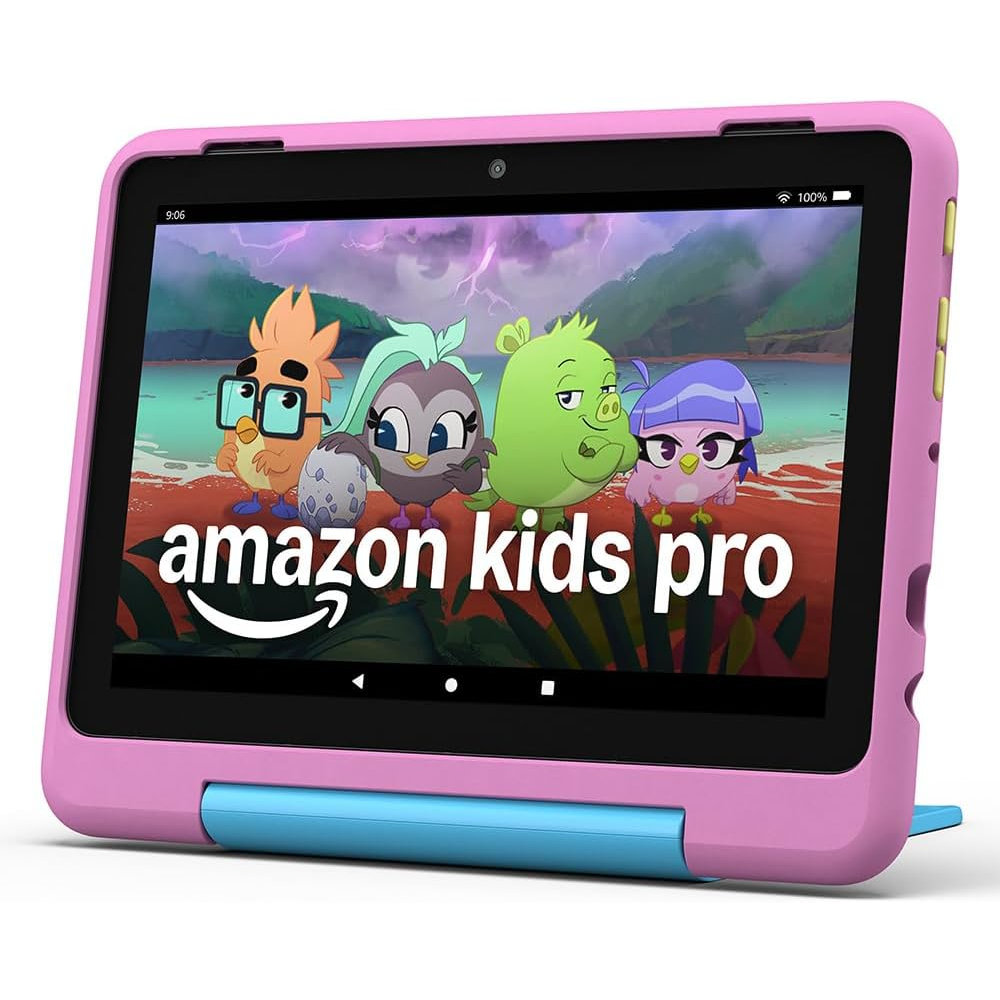 Amazon Fire HD 8 Kids Pro Tablet Jungle Cat 32GB Ages 6-12
