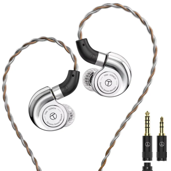 TRN Conch Dynamic DLC Diaphragm In-Ear Monitors