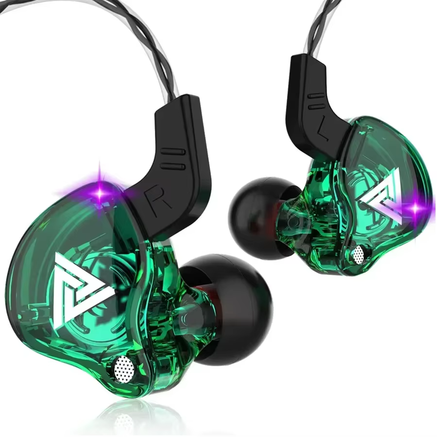 QKZ AK6 In-Ear Headphones with 6 Dynamic Drivers & Mic