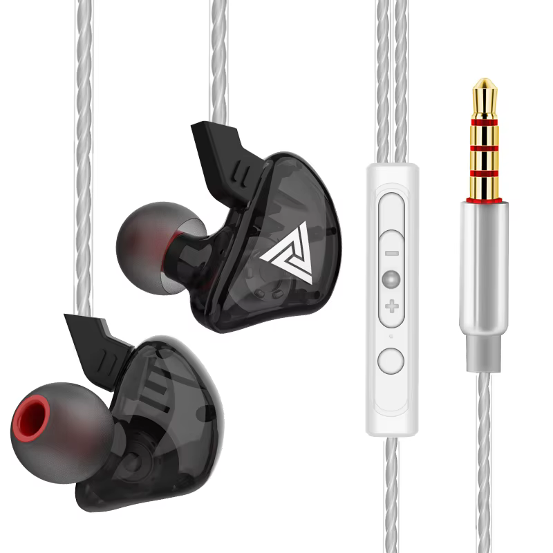 QKZ AK3 FiLe Wired Earphones with Mic and Noise Cancelling product image