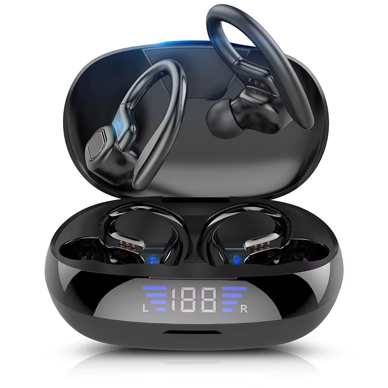 Otemkay Sports Wireless Bluetooth Earphones with Earhooks