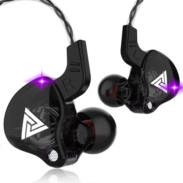 AK6 Wired Gaming Earbuds with Mic and Noise Canceling