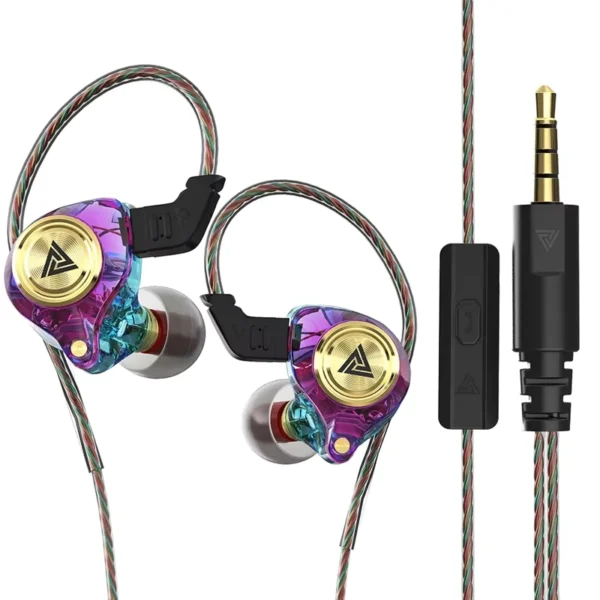 QKZ AK3 FiLe Wired In-Ear Earphones with Microphone
