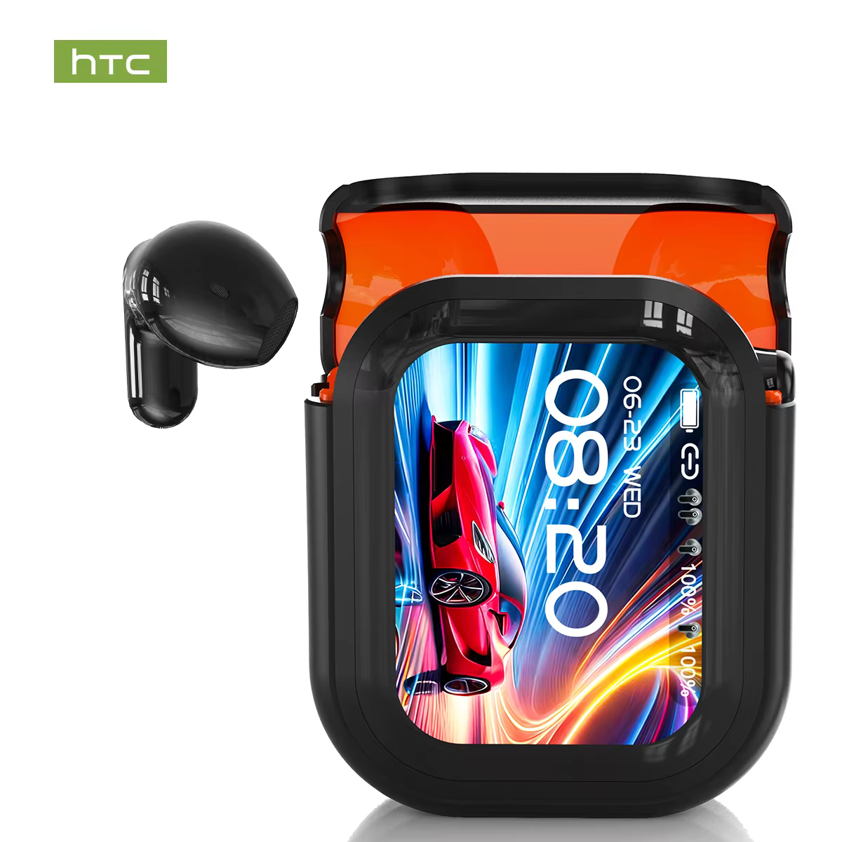 HTC NE20 Bluetooth 6.0 Wireless TWS In-Ear Headphones