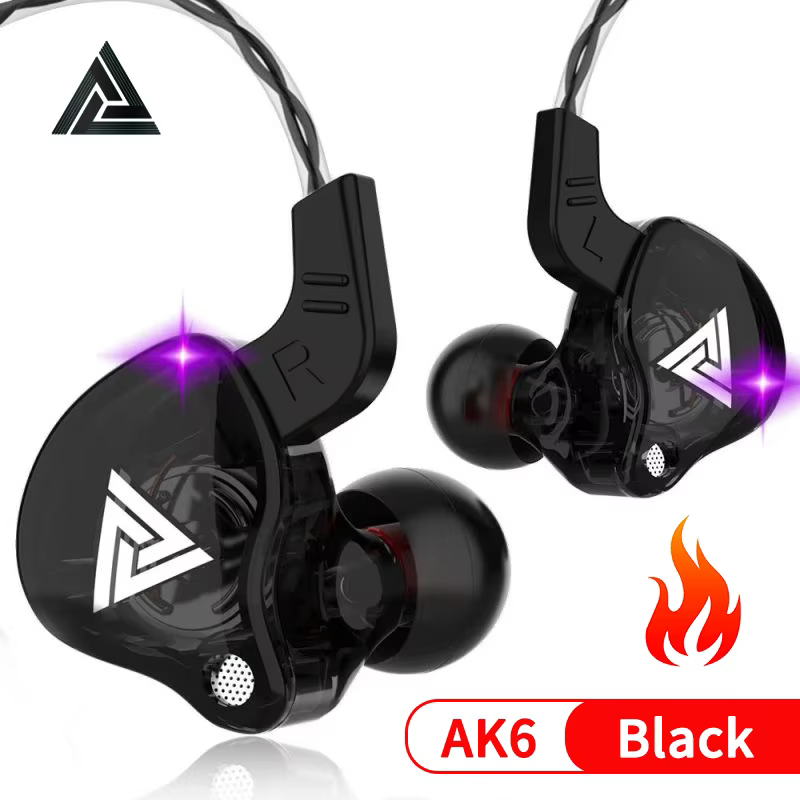 QKZ AK6 Ares Wired In-Ear Earphones with Mic