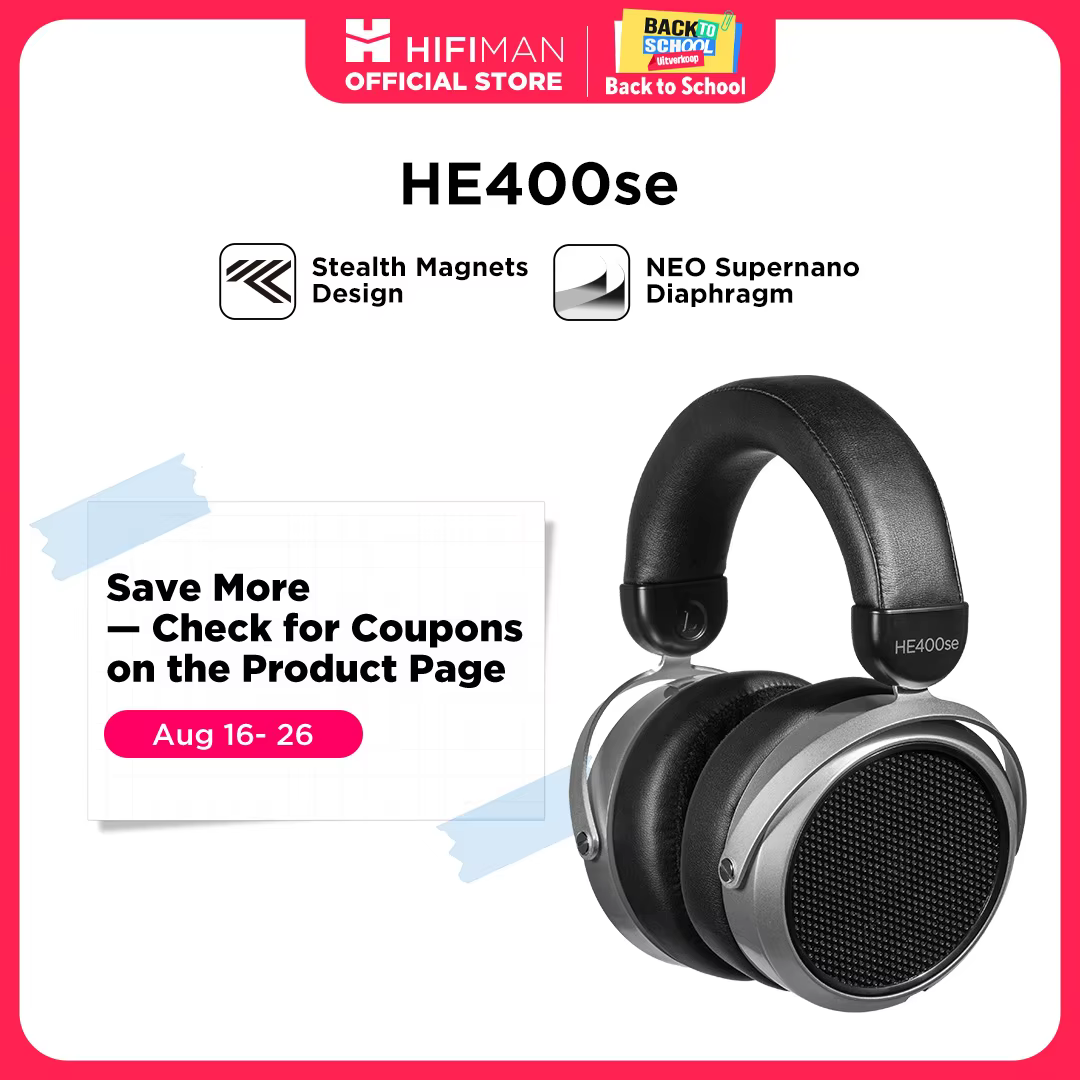 HIFIMAN HE400se Planar Magnetic Wired In-Ear Headphones