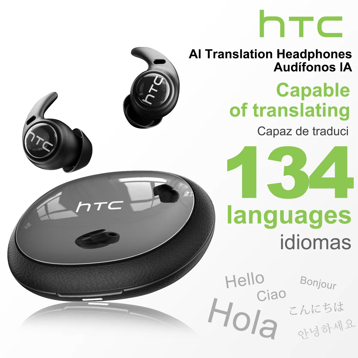 HTC NE76 Ultra-Light Sleep Bluetooth Earbuds