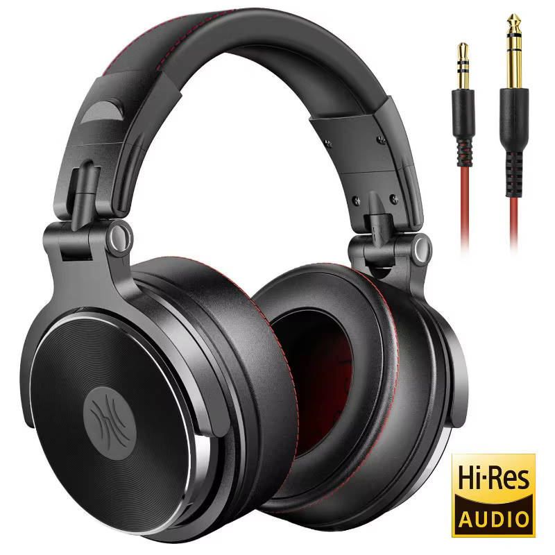 Oneodio Pro 50 Wired DJ Headphones with Mic Over-Ear