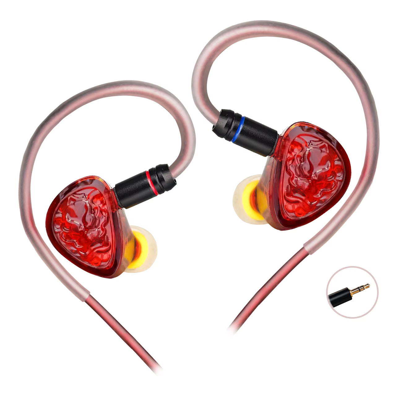 TANGZU WANER 2 Red Lion Bass Edition In-Ear Wired Earphones