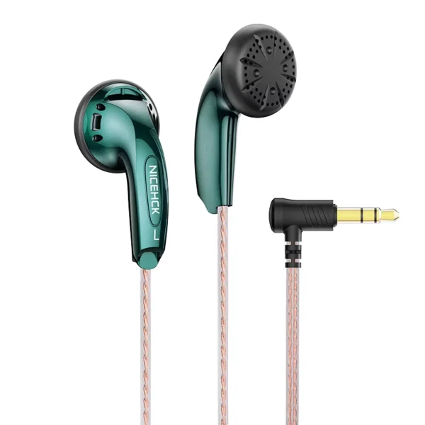 NiceHCK YD30 UV Varnish Wired HiFi Earbuds with Mic