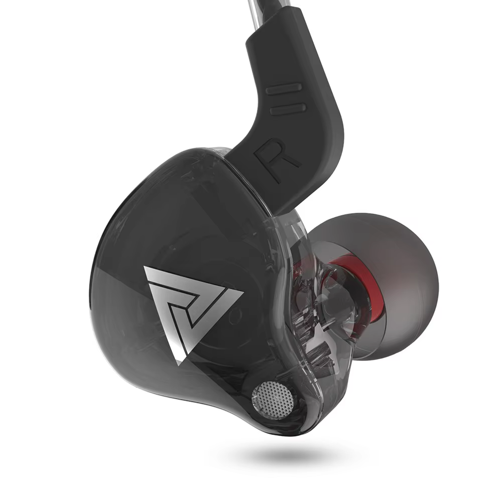 QKZ AK6 SK7 Copper Driver HiFi Wired Earphones with Mic