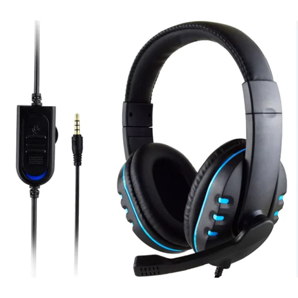 3.5mm Wired Gaming Headphones with Mic and Volume Control