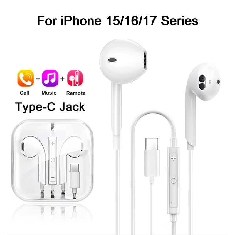 QWQ Wired In-Ear Earphones with Volume Control