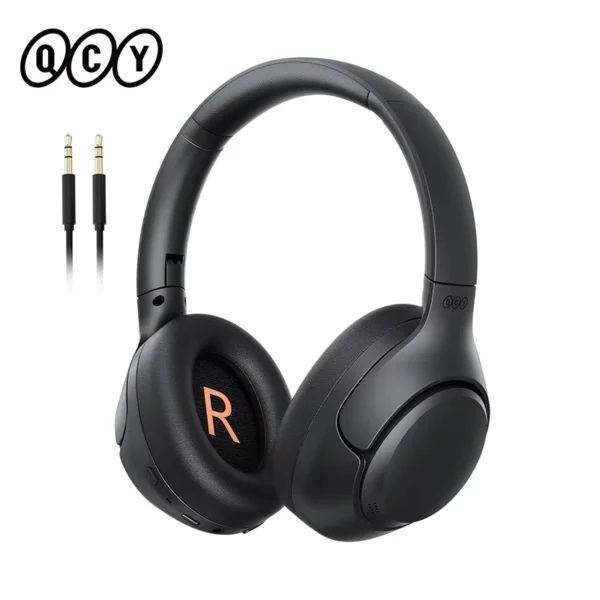 QCY H3 Wireless ANC Headphones with Hi-Res Sound 60H Battery