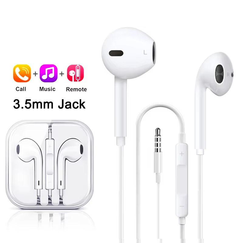 Wired Lightning Earphones for Apple iPhone Models