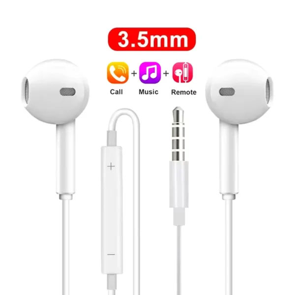 DIXSG Type C Wired In-Ear Headphones for Smartphones & Tablets