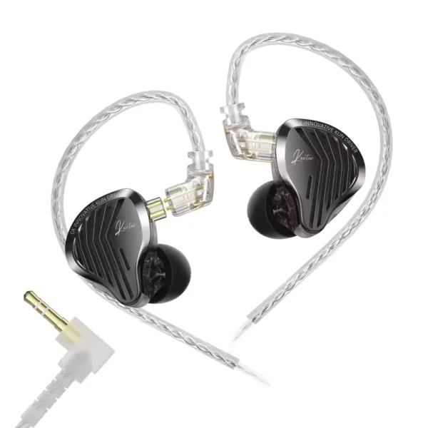 GK KUNTEN Wired Dynamic Drive Headphones with Mic