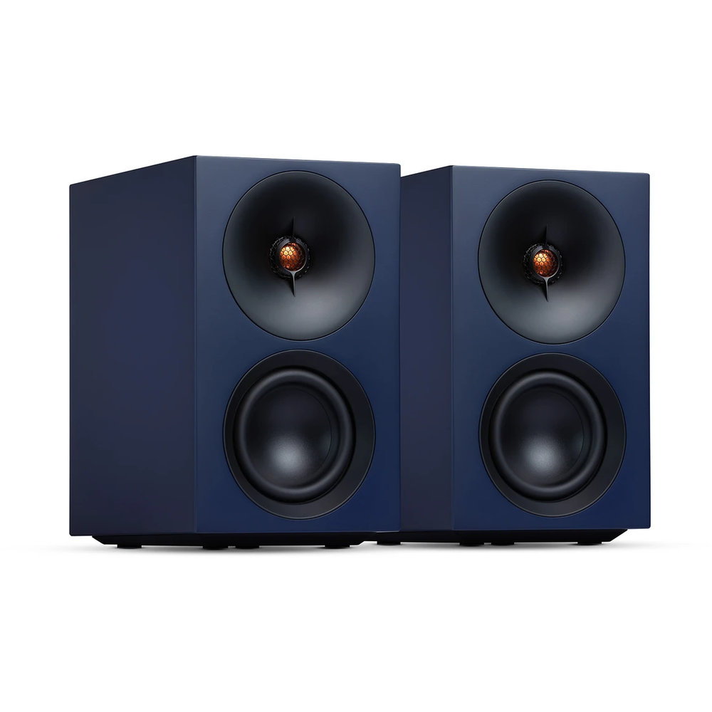 Cambridge Audio Ultra Compact Active Stereo Speakers Blue