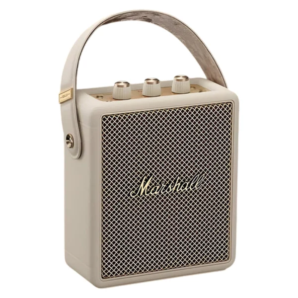 Marshall Stockwell III Cream Portable Bluetooth Speaker