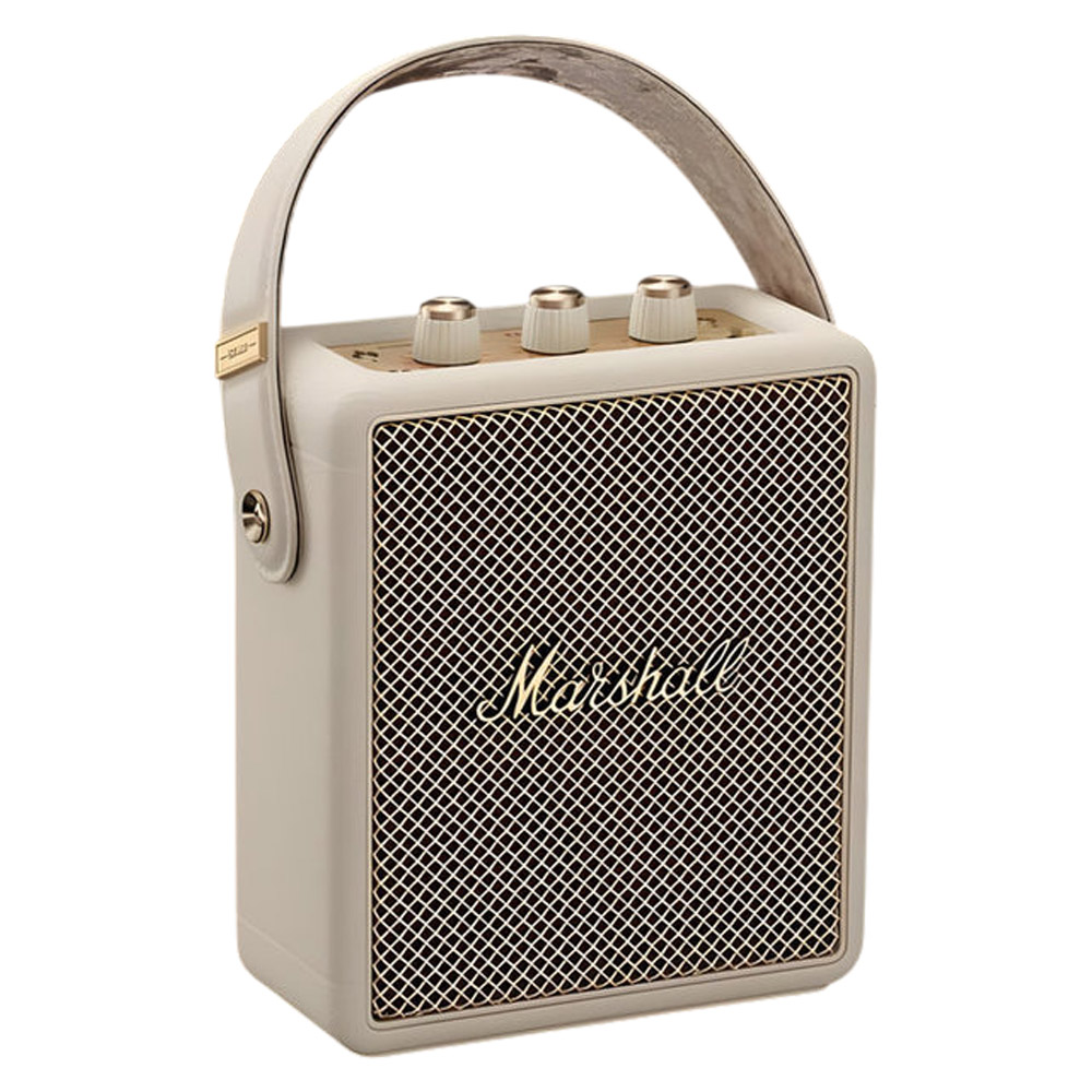 Marshall Stockwell III Cream Portable Bluetooth Speaker