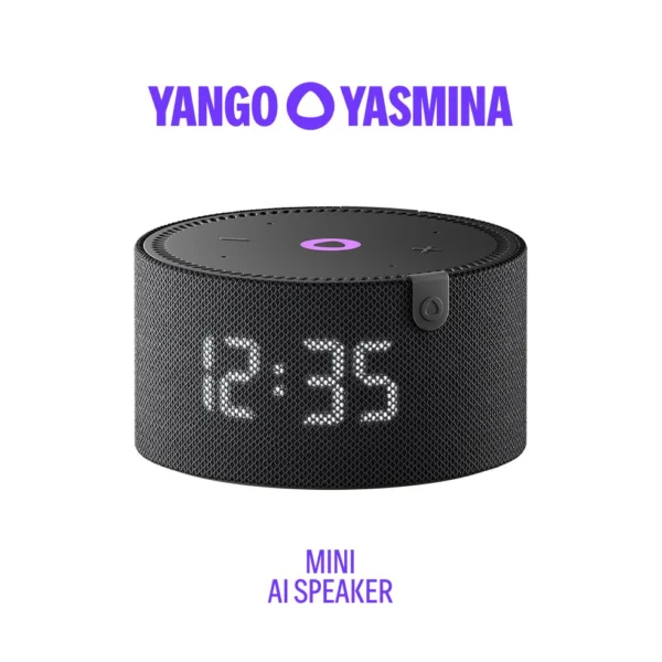 Yango Yasmina Mini AI Smart Bluetooth Speaker Black