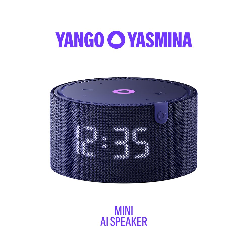 Yango Yasmina Mini A.I. Smart Bluetooth Speaker Blue
