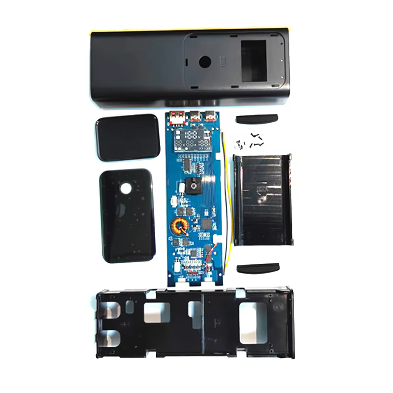 DIY 20000mAh Power Bank Case for 4pcs 21700 Batteries