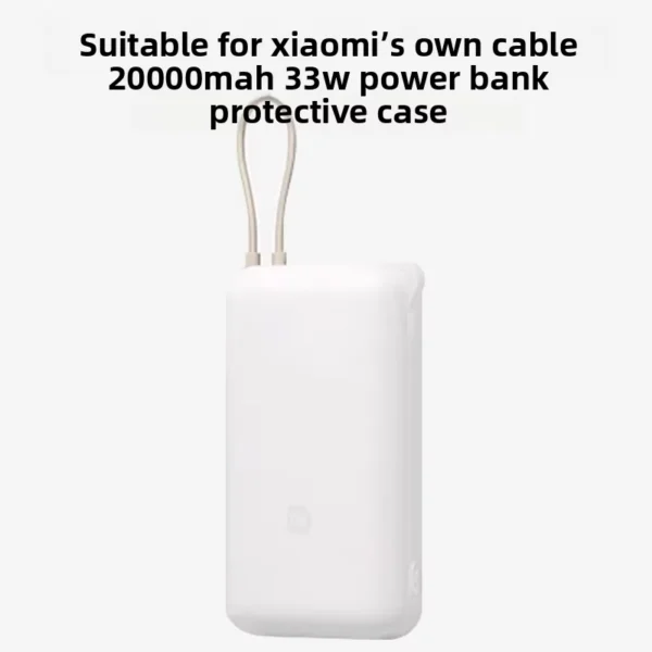 Silicone Protective Case for Xiaomi 20000mAh Power Bank