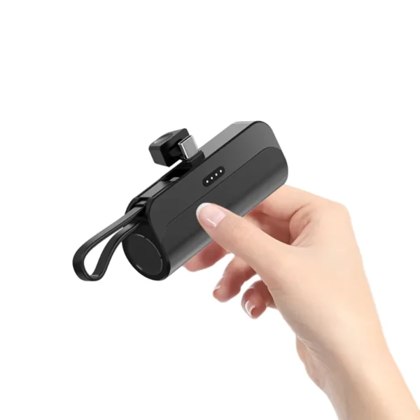 Portable Type C Power Bank Case for 18650/21700 Batteries