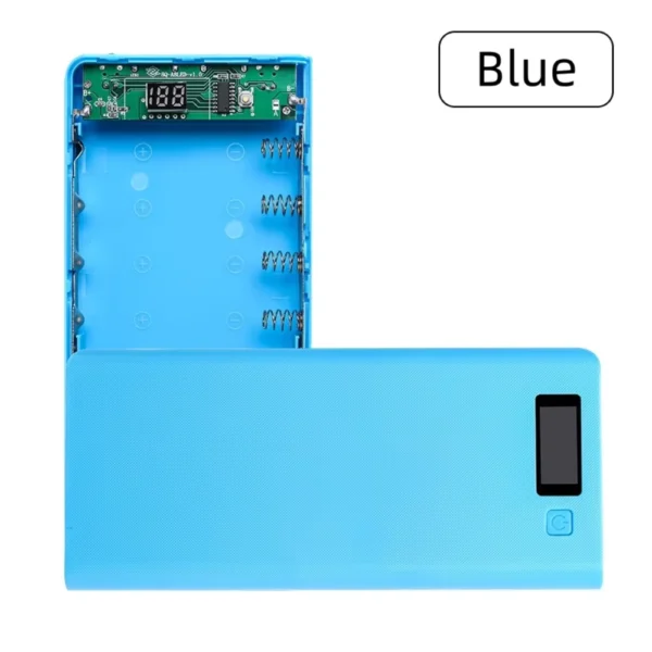 10-8 Slot 18650 Battery Holder Power Bank Case DIY Shell